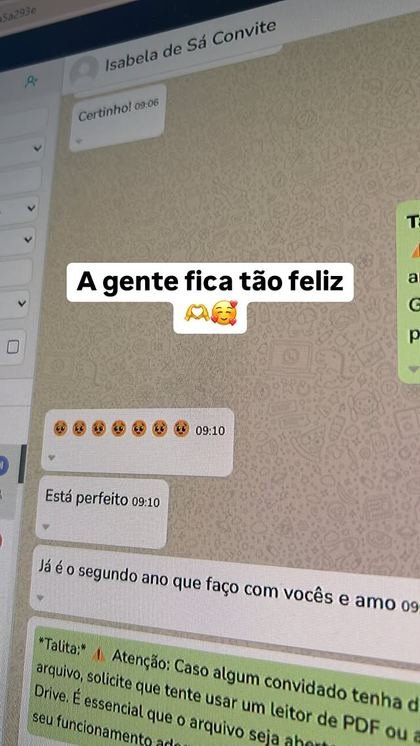 Avaliação de cliente
