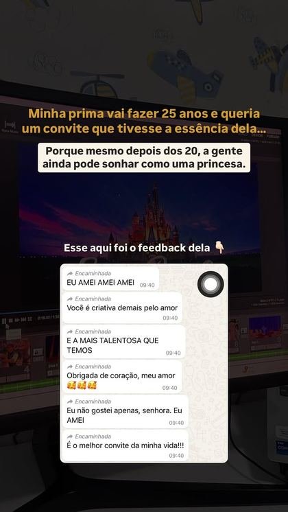 Avaliação de cliente